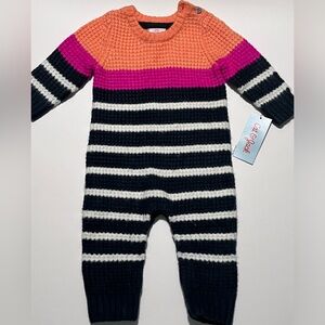 Cat and Jack baby knit romper